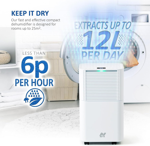 Netta dehumidifier 12l stop - netta,